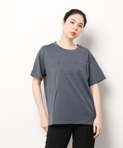 KOBE LETTUCE(コウベレタス)の「エンボスロゴTシャツ(Tシャツ/カットソー・レディース・オフホワイト/ライトグリーン/ピンク/ブラック系・FREE)」の10枚目の写真