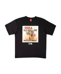 ナインルーラーズ [Nine Rulaz] - × グリーンスリーブスレコード [Green Sleeves Records] コラボ シズラカロンジ ジャマイカ レゲエ 半袖 Tシャツ [Nine Rulaz X Green Sleeves Records Collabo Sizzla Tee]