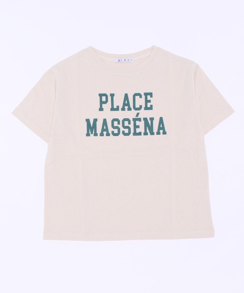 LBC(エルビーシー)の「ロゴプリントT(Tシャツ/カットソー・レディース・ホワイト/チャコールグレー/ベージュ・M/L)」の3枚目の写真