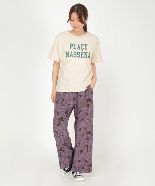 LBC(エルビーシー)の「ロゴプリントT(Tシャツ/カットソー・レディース・ホワイト/チャコールグレー/ベージュ・M/L)」の11枚目の写真