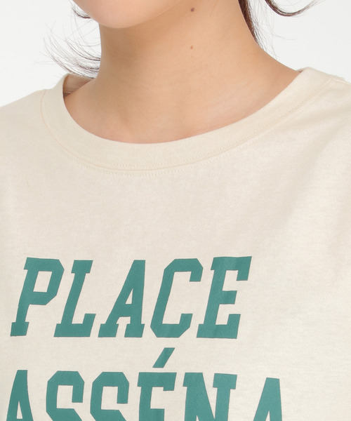LBC(エルビーシー)の「ロゴプリントT(Tシャツ/カットソー・レディース・ホワイト/チャコールグレー/ベージュ・M/L)」の17枚目の写真