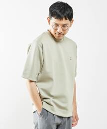 ライトダンボールワンポイント刺繍Tee