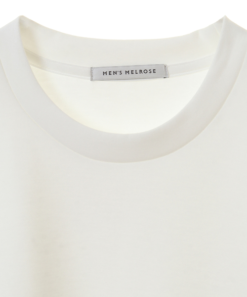 MEN'S MELROSE(メンズメルローズ)の「ライトダンボールワンポイント刺繍Tee(Tシャツ/カットソー・メンズ・ミント/ホワイト/ピンク/グレイッシュベージュ・4/3)」の17枚目の写真
