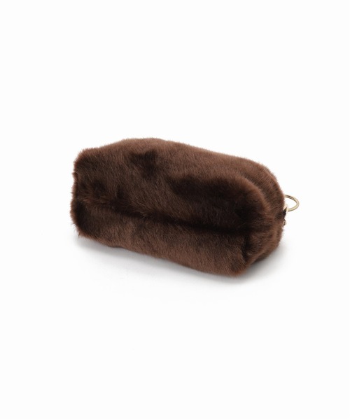 Noble（ノーブル）の「【a point】エコファーチェーンバッグ