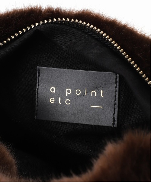 Noble（ノーブル）の「【a point】エコファーチェーンバッグ