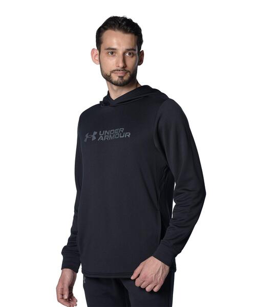UNDER ARMOUR(アンダーアーマー)の「UAテック テリー フーディー(トレーニング/メンズ)(スウェット・メンズ・ブラック/グレー・M/L/XL/S/XXL)」の2枚目の写真