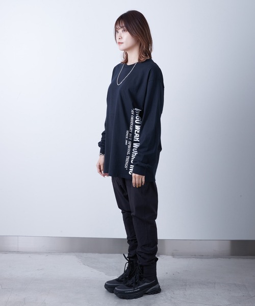 VIRGOwearworks（ヴァルゴウェアワークス）の「STAND（Tシャツ/カットソー・メンズ・ホワイト/ブラック・2/4/3/5）」の4枚目の写真