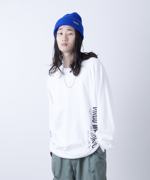 VIRGOwearworks（ヴァルゴウェアワークス）の「STAND（Tシャツ/カットソー・メンズ・ホワイト/ブラック・2/4/3/5）」の3枚目の写真