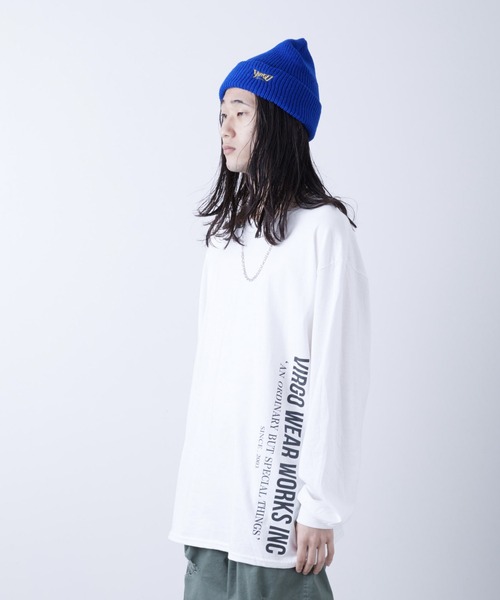 VIRGOwearworks（ヴァルゴウェアワークス）の「STAND（Tシャツ/カットソー・メンズ・ホワイト/ブラック・2/4/3/5）」の9枚目の写真