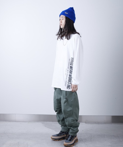 VIRGOwearworks（ヴァルゴウェアワークス）の「STAND（Tシャツ/カットソー・メンズ・ホワイト/ブラック・2/4/3/5）」の13枚目の写真