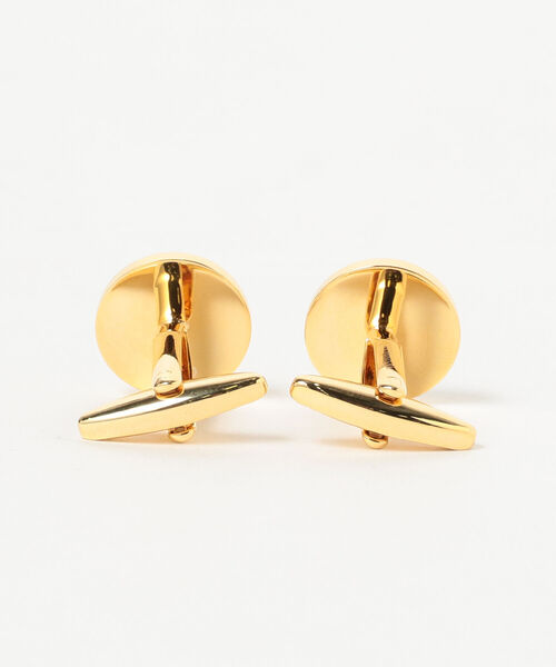 ELIZABETH PARKER（エリザベスパーカー）の「elizabeth parker / ラウンド ストーン カフリンクス（カフリンクス・メンズ・ブラック・ONE SIZE）」の4枚目の写真