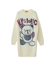 HYSTERIC GLAMOUR | PATCH BEARジャカード ワンピース(ワンピース)