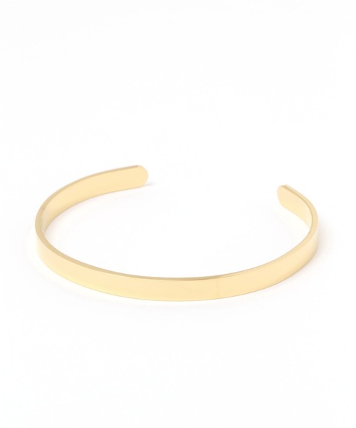 GLOBAL WORK（グローバルワーク）の「ステンレスバングル/UNISEXアクセサリー/299754（バングル/リストバンド・レディース・ゴールド/ブラック/シルバー・FREE）」の3枚目の写真