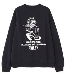 AVIREX | ＡＶＩ－ＴＢ　ＣＲＥＷ　ＳＷＥＡＴ　ＴＯＭＣＡＴ－２(スウェット)