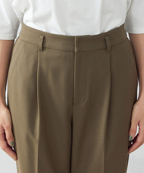 COMME CA ISM(コムサイズム)の「ストレッチ テーパードパンツ(スラックス・レディース・ブラック/カーキ・SMALL/MEDIUM/LARGE/X-LARGE/X-SMALL)」の13枚目の写真