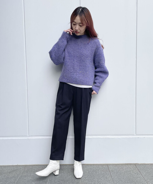 COMME CA ISM(コムサイズム)の「ストレッチ テーパードパンツ(スラックス・レディース・ブラック/カーキ・SMALL/MEDIUM/LARGE/X-LARGE/X-SMALL)」の19枚目の写真