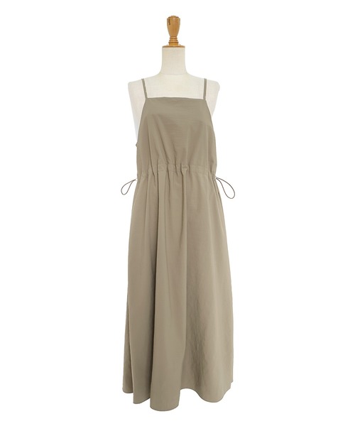 BLUEEAST(ブルーイースト)の「ミリタリーナイロンジャンスカ(ワンピース・レディース・ベージュ/ブラック/チャコールグレー・MEDIUM)」の20枚目の写真