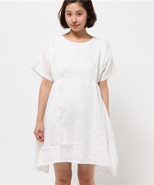 Kastane（カスタネ）の「【Kastane】カッティーワンピース（ワンピース・レディース・ホワイト/ネイビー/レッド・FREE）」の6枚目の写真