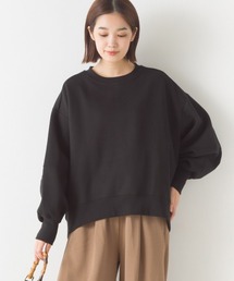 OMNES | 裏起毛ボリューム袖裾ラウンドプルオーバー長袖(その他トップス)