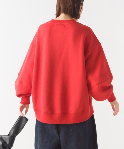 OMNES（オムネス）の「裏起毛ボリューム袖裾ラウンドプルオーバー長袖（その他トップス・レディース・ホワイト系その他/パープル/オレンジ/アイボリー/ブラック/グレー系その他・FREE）」の20枚目の写真