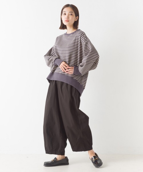 OMNES（オムネス）の「裏起毛ボリューム袖裾ラウンドプルオーバー長袖（その他トップス・レディース・ホワイト系その他/パープル/オレンジ/アイボリー/ブラック/グレー系その他・FREE）」の11枚目の写真