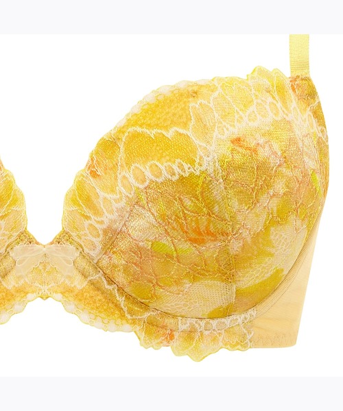 Triumph（トリンプ）の「妖精のブラ550 ブラジャー【B,Cカップ】TR550 WHU（ブラジャー・レディース・グレー/イエロー/オレンジ・B70/B75/C65/C70/C75/D65/C80）」の5枚目の写真