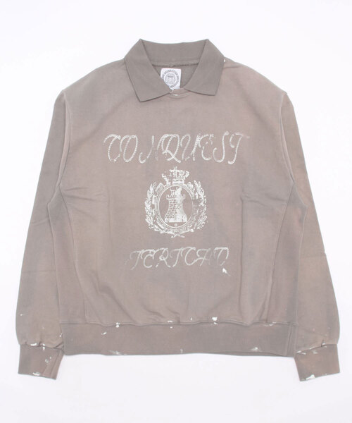 L.H.P（エルエイチピー）の「SOMEIT/サミット/C.J Vinyage Polo Shirts（ポロシャツ・メンズ・ネイビー/グレー・XL/L/M）」の7枚目の写真