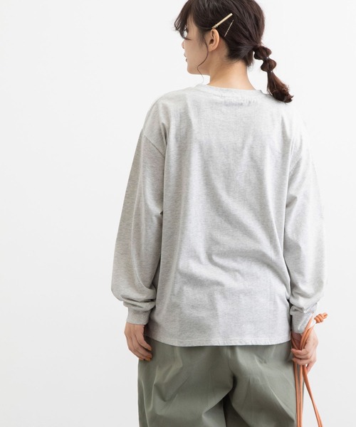 POU DOU DOU（プードゥドゥ）の「AnimalプリントロンT（Tシャツ/カットソー・レディース・オフホワイト/オートミール・3）」の6枚目の写真