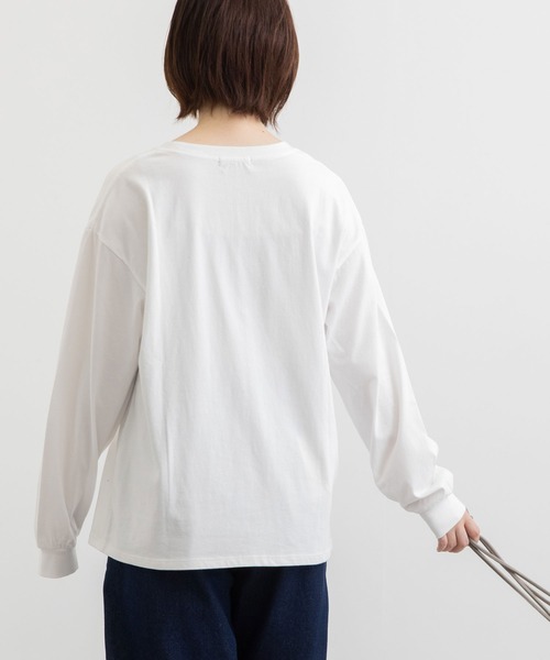 POU DOU DOU（プードゥドゥ）の「AnimalプリントロンT（Tシャツ/カットソー・レディース・オフホワイト/オートミール・3）」の12枚目の写真