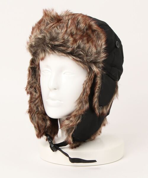 newhattan(ニューハッタン)の「newhattan/ニューハッタン TROOPER HAT(ハット・メンズ・ブラック/ウッドランド/セージグリーン・FREE)」の11枚目の写真