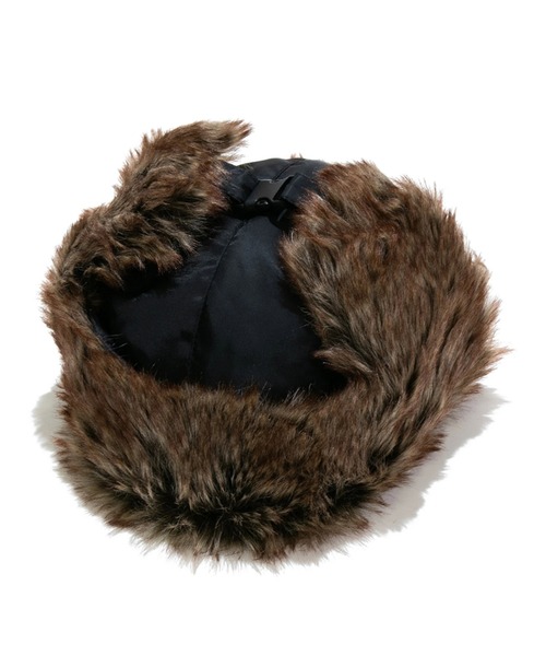 newhattan(ニューハッタン)の「newhattan/ニューハッタン TROOPER HAT(ハット・メンズ・ブラック/ウッドランド/セージグリーン・FREE)」の7枚目の写真