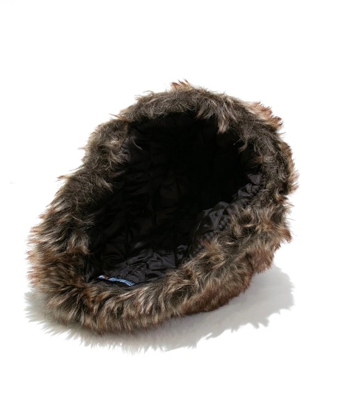 newhattan(ニューハッタン)の「newhattan/ニューハッタン TROOPER HAT(ハット・メンズ・ブラック/ウッドランド/セージグリーン・FREE)」の8枚目の写真