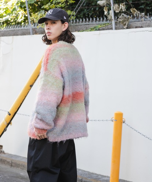 WEGO（ウィゴー）の「WEGO/グラデーションBIGプルオーバー（ニット/セーター・メンズ・その他2/その他3/その他4/その他1・MEDIUM/LARGE）」の12枚目の写真