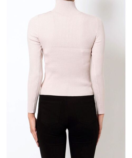 MERCURYDUO（マーキュリーデュオ）の「3WAYボタンデザインニット（ニット/セーター・レディース・オフホワイト/ブラック/ベージュ・FREE）」の21枚目の写真