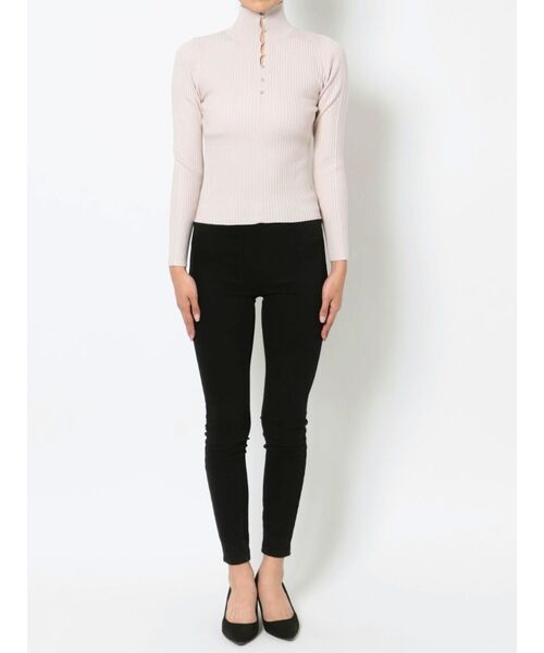 MERCURYDUO（マーキュリーデュオ）の「3WAYボタンデザインニット（ニット/セーター・レディース・オフホワイト/ブラック/ベージュ・FREE）」の17枚目の写真