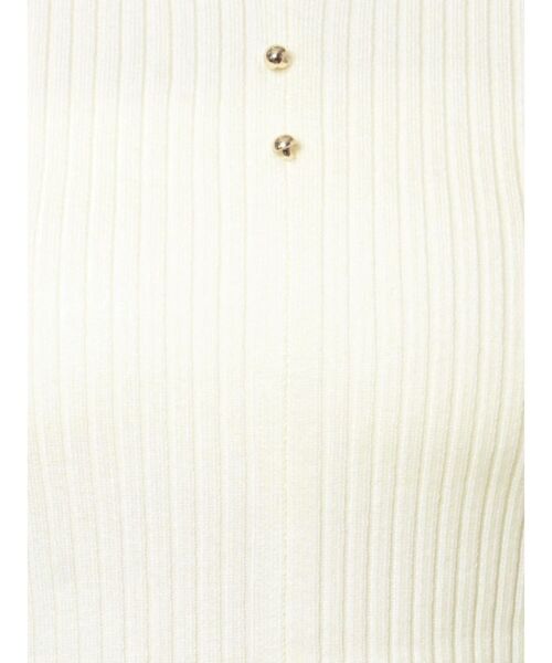 MERCURYDUO（マーキュリーデュオ）の「3WAYボタンデザインニット（ニット/セーター・レディース・オフホワイト/ブラック/ベージュ・FREE）」の12枚目の写真