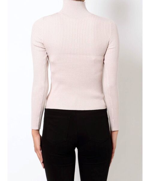 MERCURYDUO（マーキュリーデュオ）の「3WAYボタンデザインニット（ニット/セーター・レディース・オフホワイト/ブラック/ベージュ・FREE）」の8枚目の写真