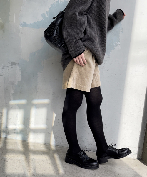 RED CARD TOKYO(レッドカード)の「【RED CARD/レッドカード】別注CORDUROYショートパンツ(その他パンツ・レディース・ベージュ/ブラウン/ライトグレー・23/24/25)」の1枚目の写真