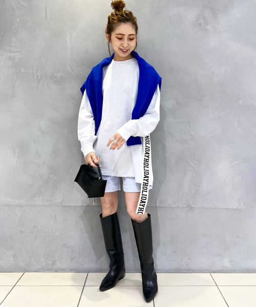 RED CARD TOKYO(レッドカード)の「【RED CARD/レッドカード】別注CORDUROYショートパンツ(その他パンツ・レディース・ベージュ/ブラウン/ライトグレー・23/24/25)」の8枚目の写真