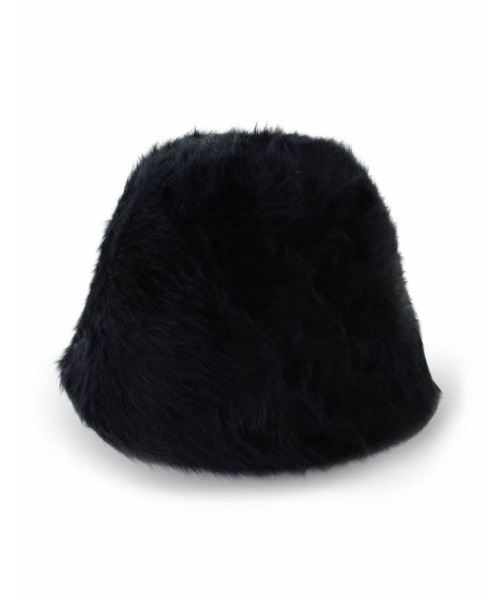 Re:EDIT（リエディ）の「シャギーファーバケットハット（ハット・レディース・ブラック/アイボリー・FREE）」の2枚目の写真