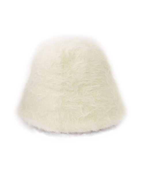 Re:EDIT（リエディ）の「シャギーファーバケットハット（ハット・レディース・ブラック/アイボリー・FREE）」の7枚目の写真