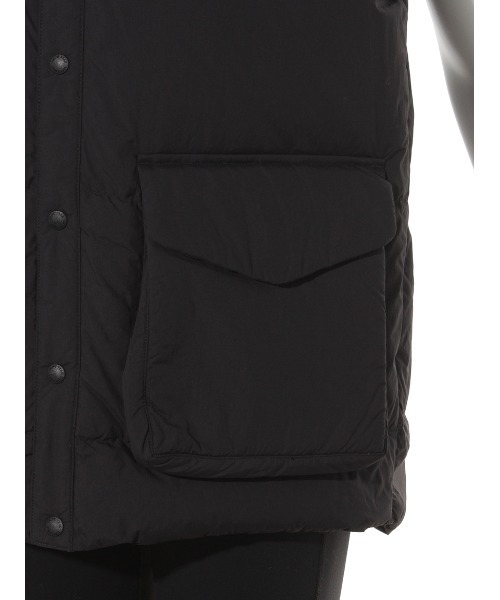 Snow Peak(スノーピーク)の「【Snowpeak】Recycled Down Vest(ダウンベスト・レディース・ブラック・MEDIUM)」の7枚目の写真