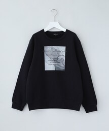 【WORLD for the World】フォトプリント スウェットトップス
