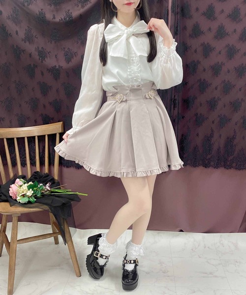 ★最終価格★ ロジータ　ハートビジュバックルコート ロジータ ROJITA ハートビジュバックルコート （ピンク