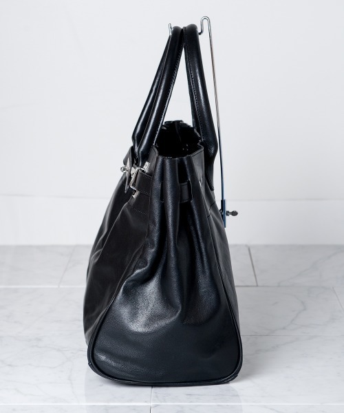 Buffalo Bobs(バッファローボブズ)の「DUC-COW(デュク-カウ)カウレザー トートバッグ(トートバッグ・メンズ・ブラック・FREE)」の2枚目の写真