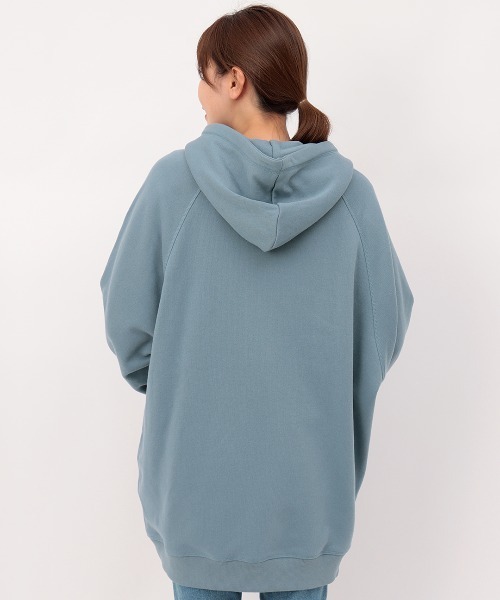 チチカカ（チチカカ）の「アステカ刺繍スウェットジップパーカー（パーカー・レディース・チャコールグレー/ブルー・FREE）」の10枚目の写真