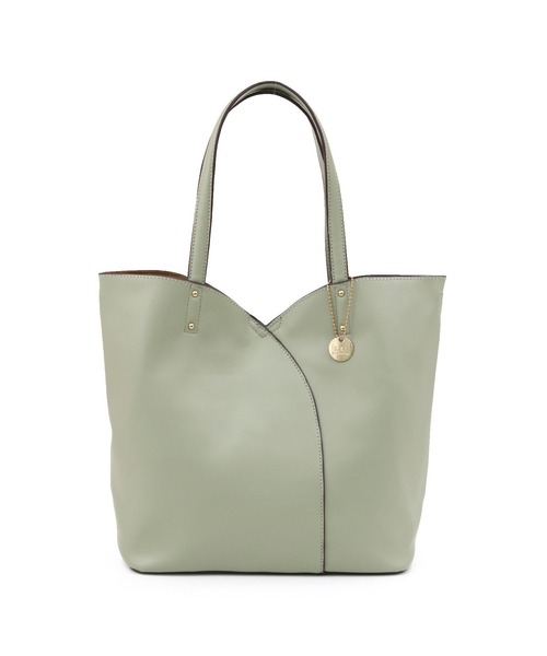 T・S・L(ティーエスエル)の「切り替えトートバッグ(トートバッグ・レディース・アイボリー/ミント/レッド/モカ・FREE)」の19枚目の写真