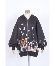 美品 ankoROCK アンコロック　バラバラ蝶々オーバーサイズ　パーカー ankoROCK ONLINE SHOP