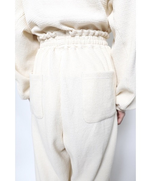 REFOMED リフォメッド AZEAMI THERMAL PANTS 白 AZEAMI THERMAL PANTS | refomed(リフォメッド) / パンツ