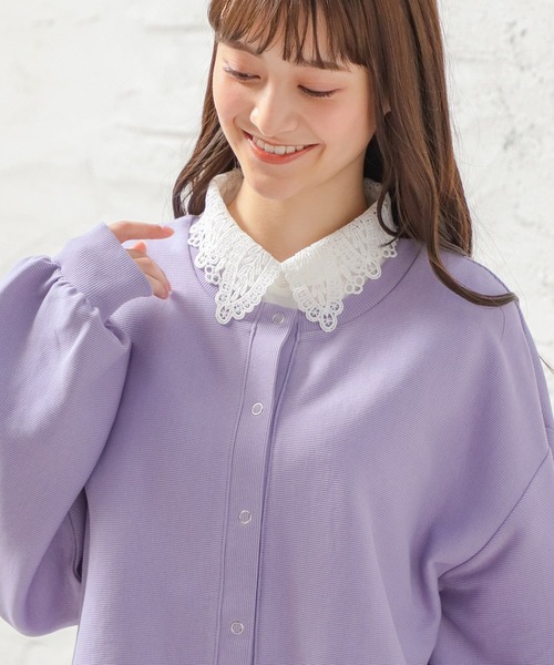 Honeys(ハニーズ)の「付け衿(レース)(付け襟・レディース・ホワイト/ブラック・FREE)」の8枚目の写真